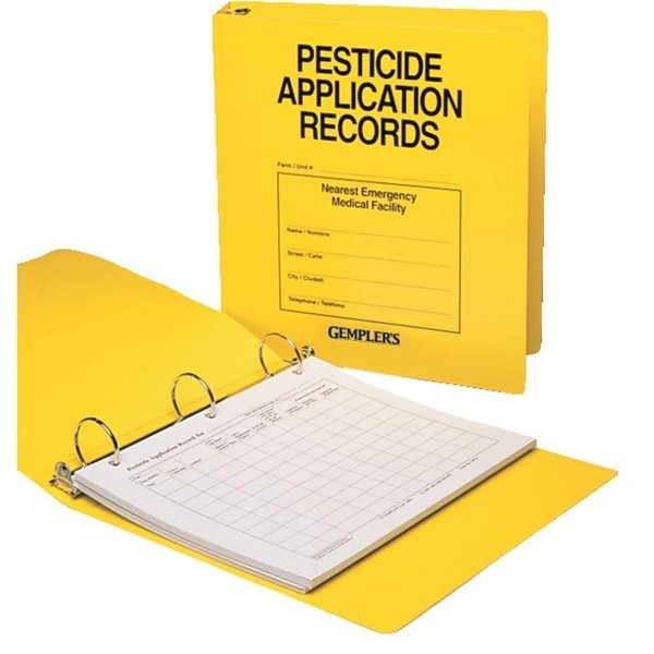 Gemplers Record System For Posting Pesticide Applications GR20 3-RNG POLYBIN